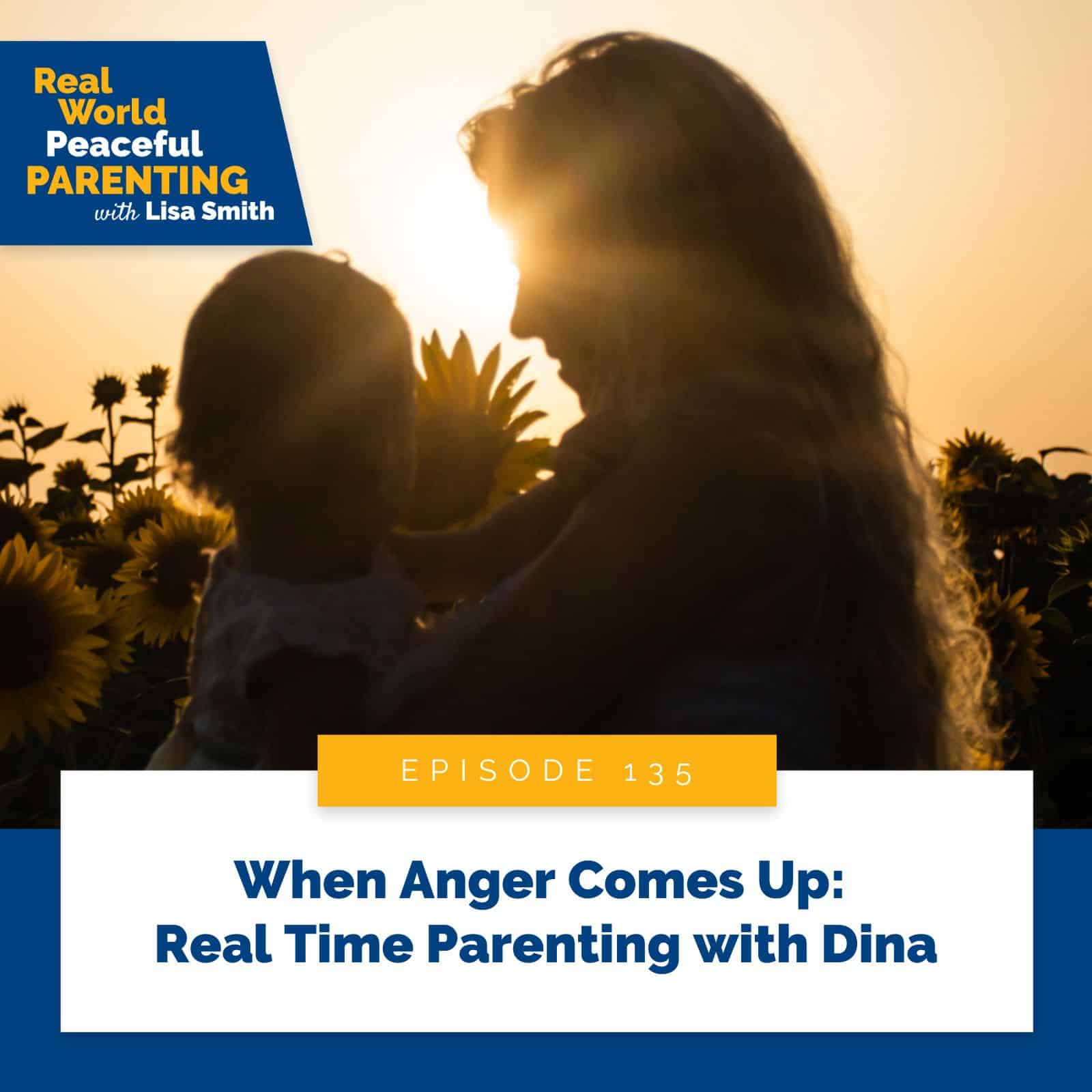 Real World Peaceful Parenting Lisa Smith | When Anger Comes Up: Real Time Parenting with Dina